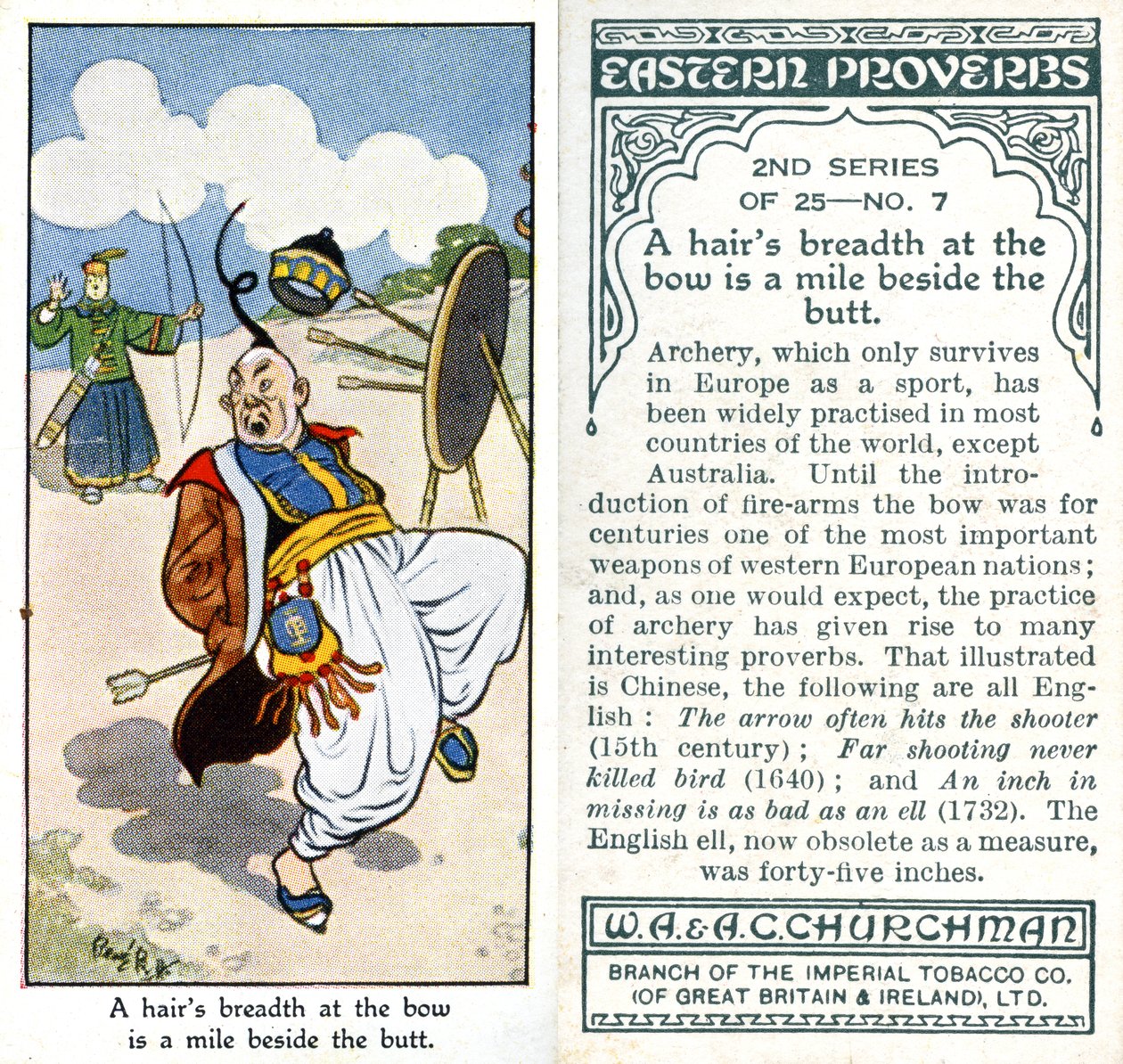 En hårsmån vid fören är en mil bredvid rumpan, 1932 av René Bull