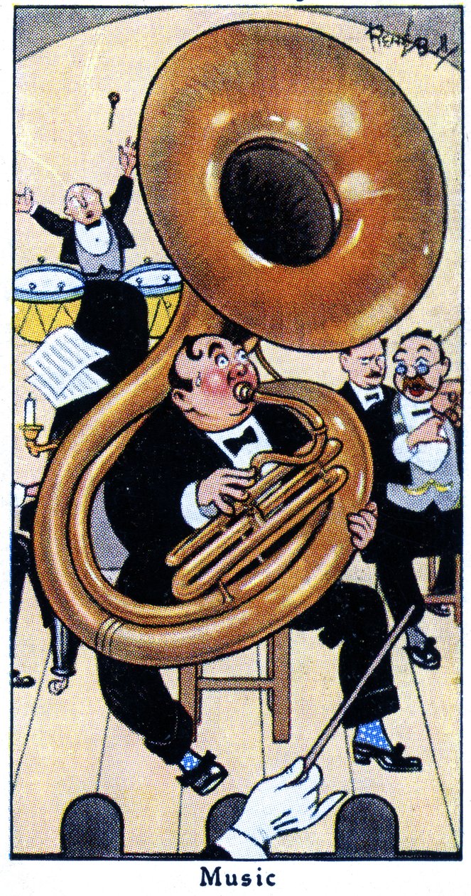 Musik, 1936 av René Bull