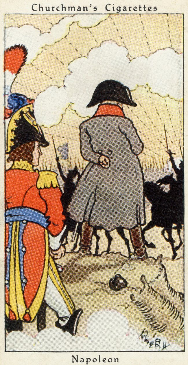 NAPOLEON Bonaparte - stående av René Bull