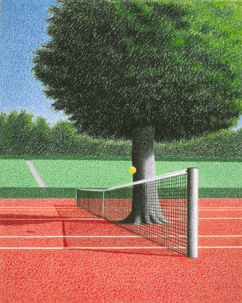 Tennisträd av Rene Boin
