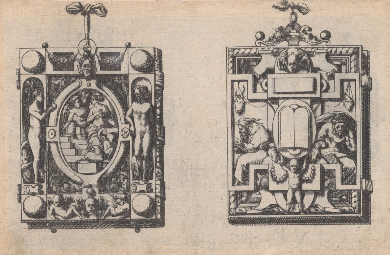 Smycken och Bijouterier, ca. 1600-1645. av Rene Boyvin