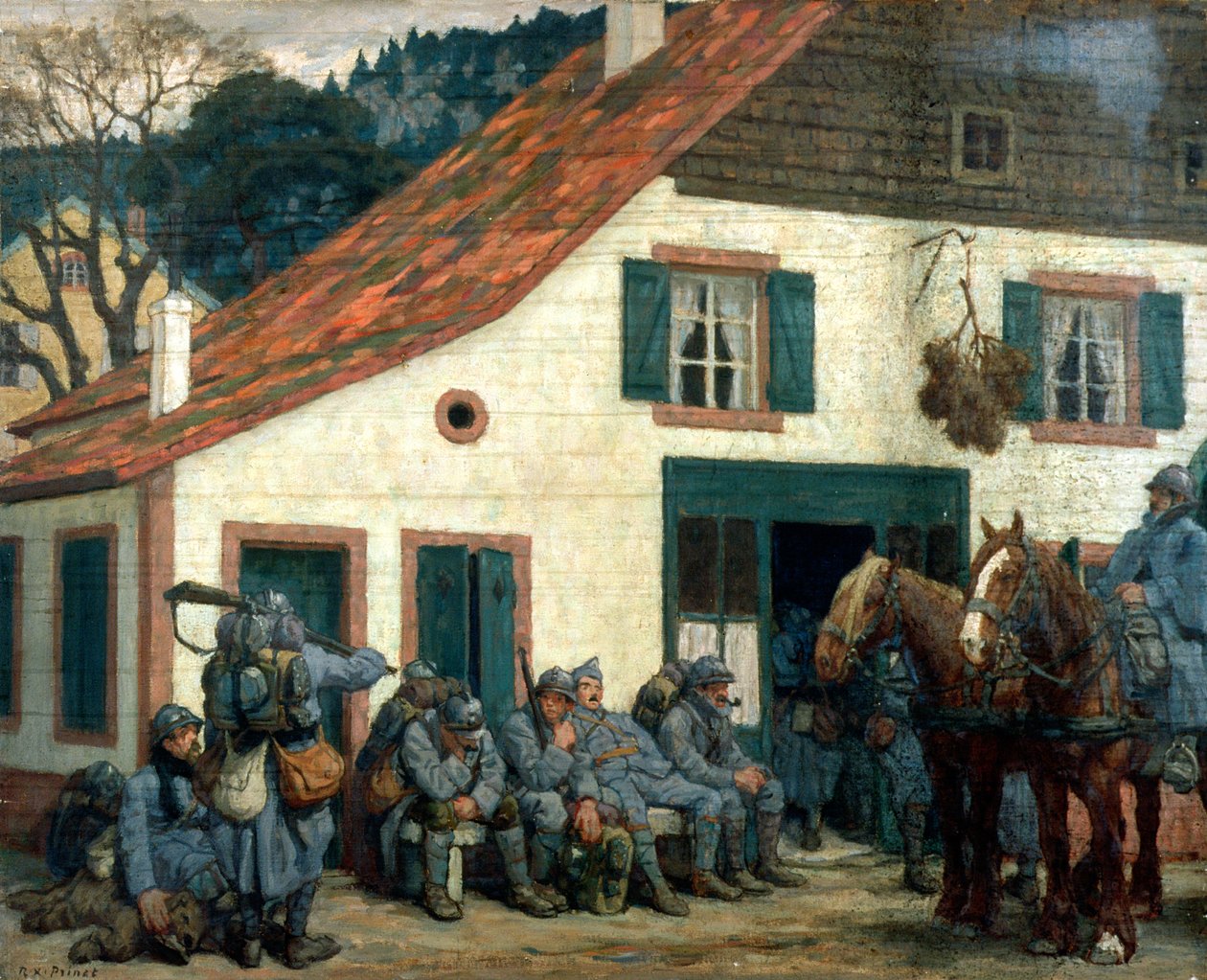 Halten av René François Xavier Prinet
