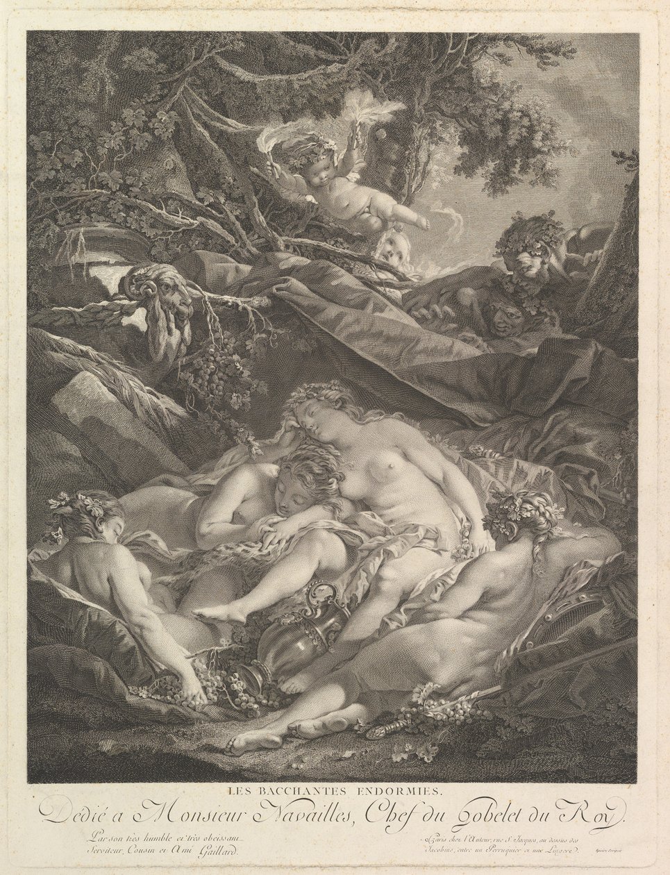 The Sleeping Bacchantes The Sleeping Bacchantes, 1700-talet. av Rene Gaillard