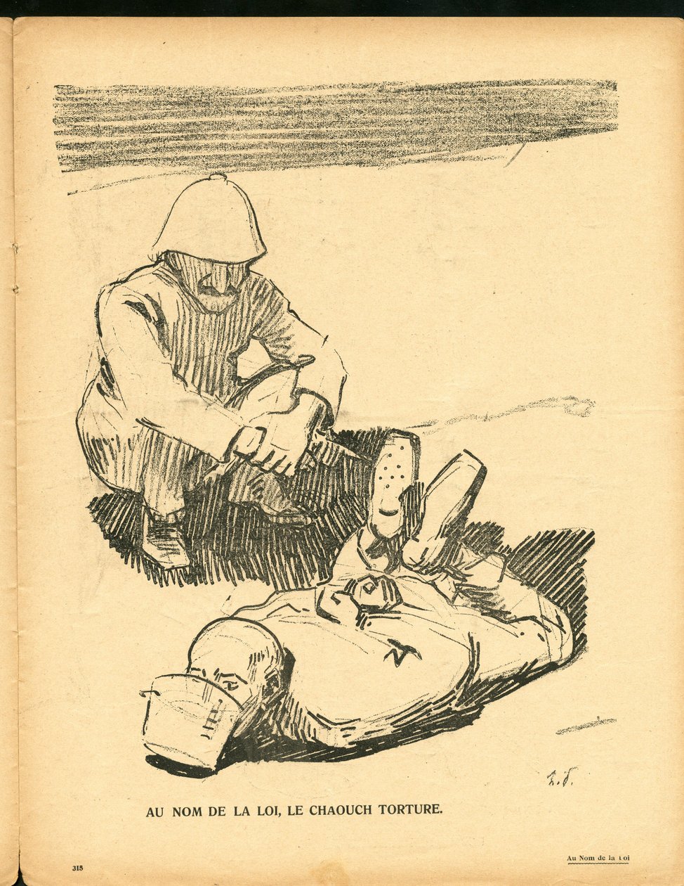 Smörplattan, nummer 332, satir i svartvitt av Rene George Hermann Paul