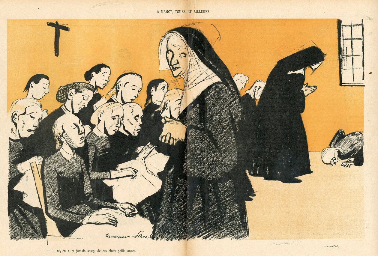 Vildanden, nummer 16, Satirisk i färg av Rene George Hermann Paul