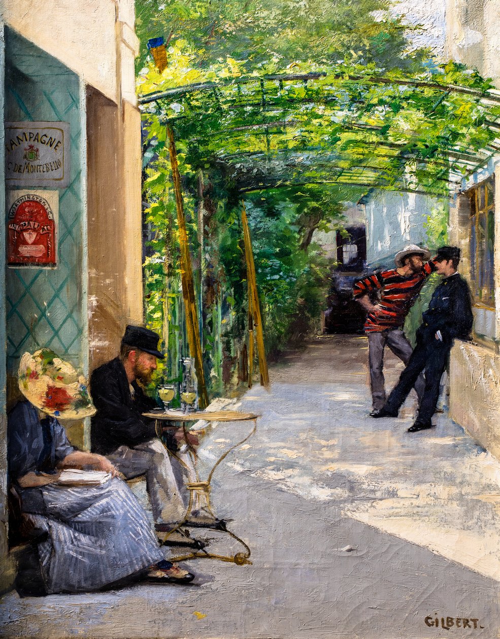 Hotell-Restaurang Fournaise av Rene Joseph Gilbert