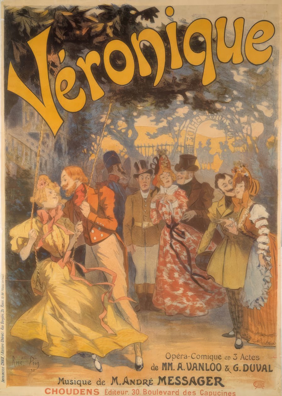 A. Messager, Veronique av Rene Pean