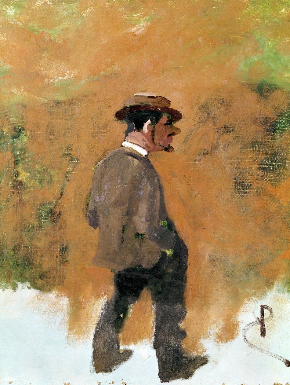 Henri de Toulouse-Lautrec (1864-1901) 19 år gammal av Rene Princeteau