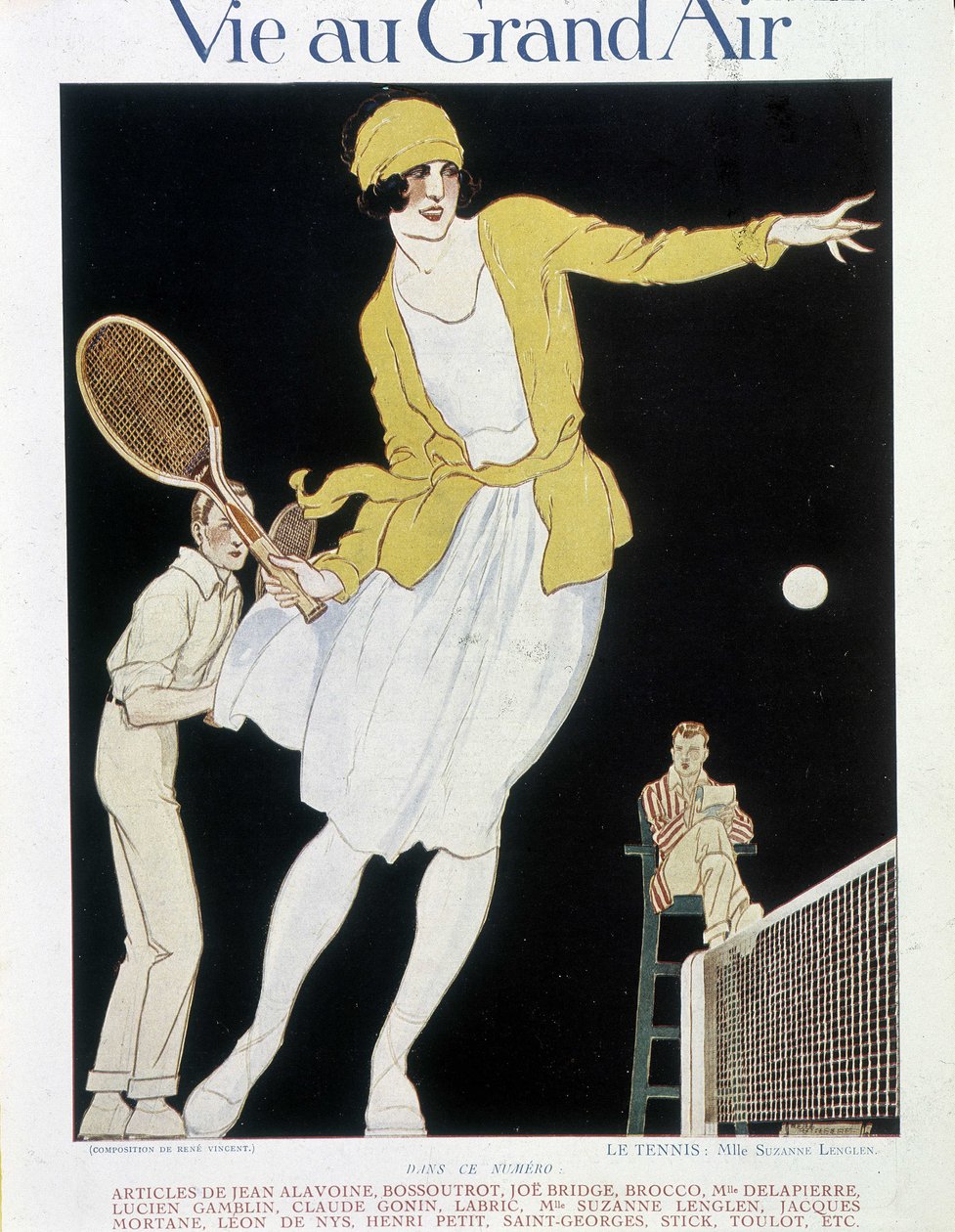 Suzanne Lenglen av Rene Vincent