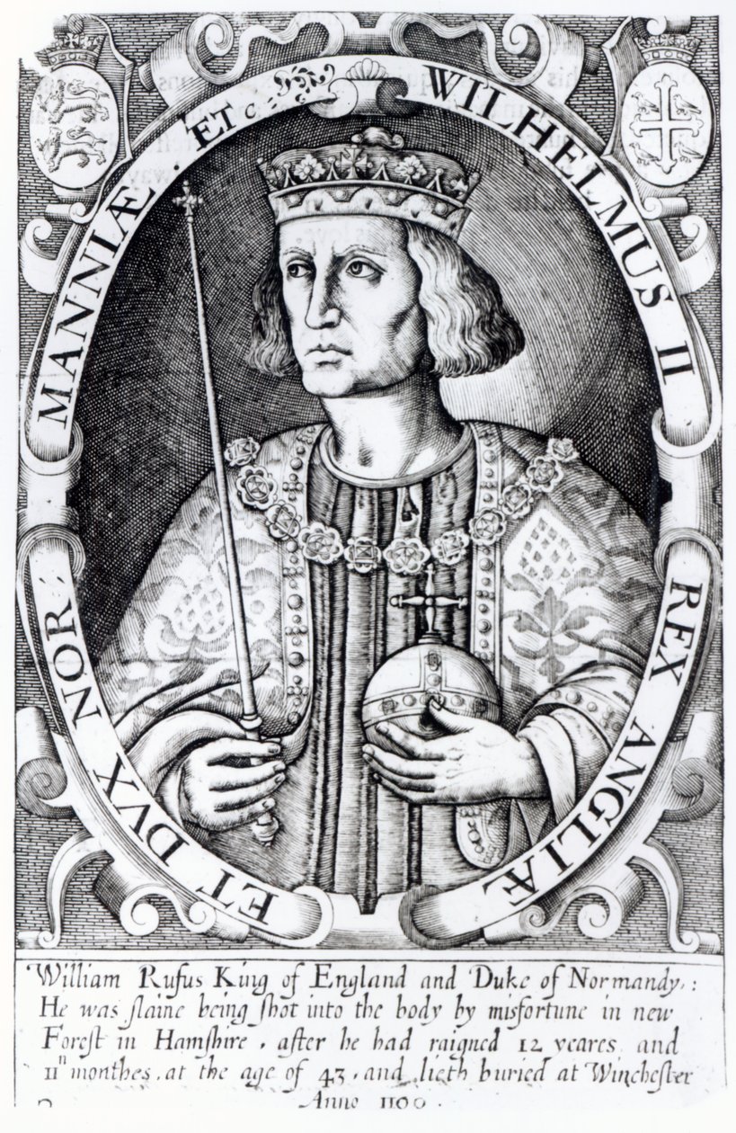 Kung William II av England, 1618 av Renold Elstrack