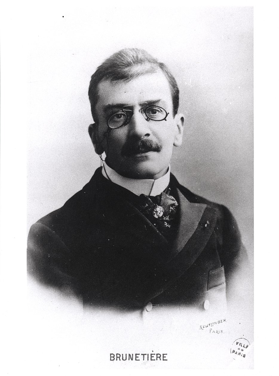 Porträtt av Ferdinand Brunetiere (1849-1906) av Reutlinger Studio