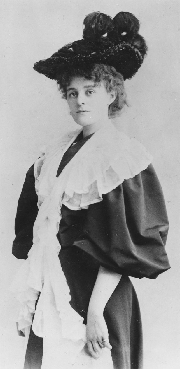 Porträtt av Maud Gonne av Reutlinger Studio