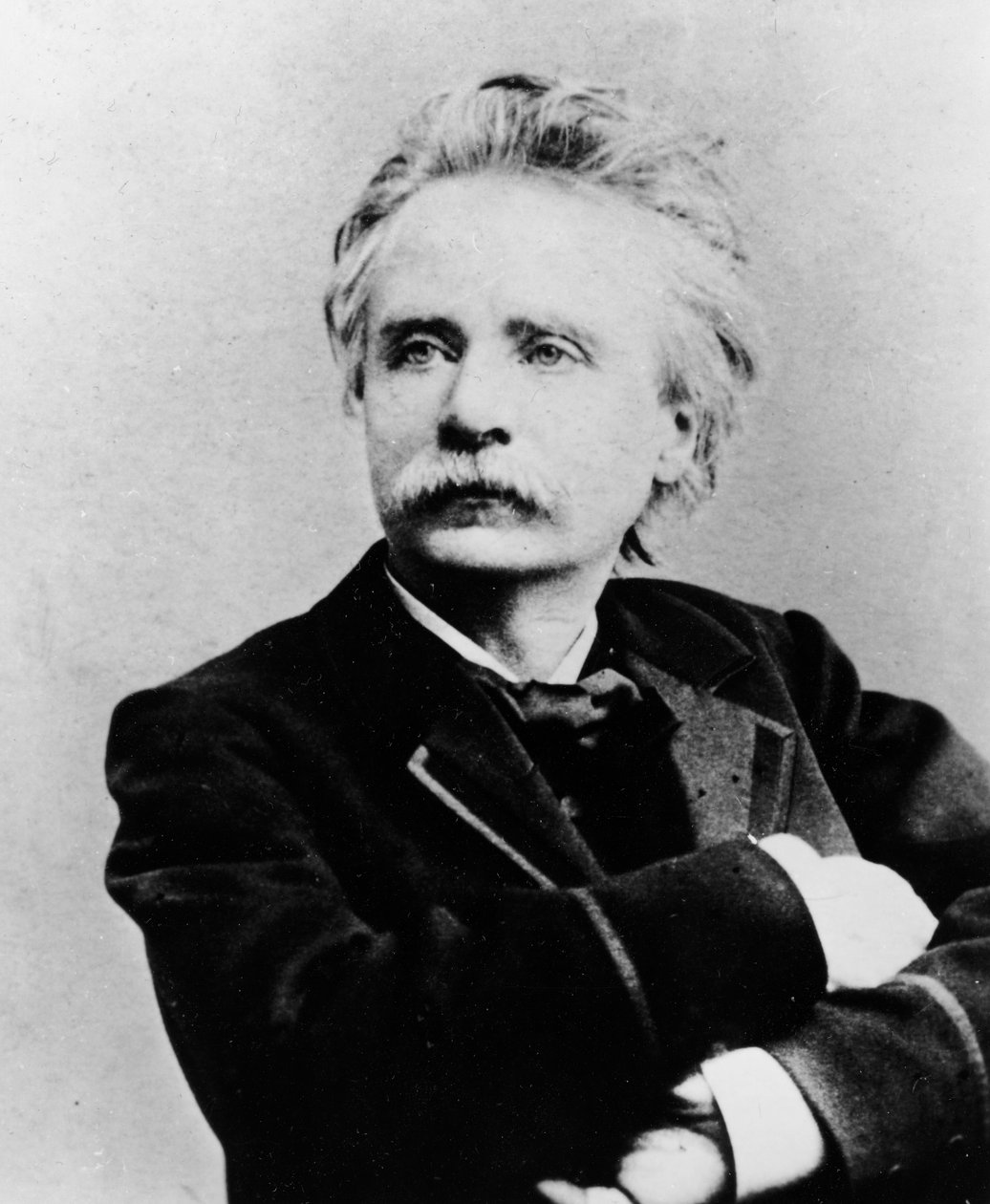 Porträtt av Edvard Hagerup Grieg, c.1870 av Reutlinger Studio