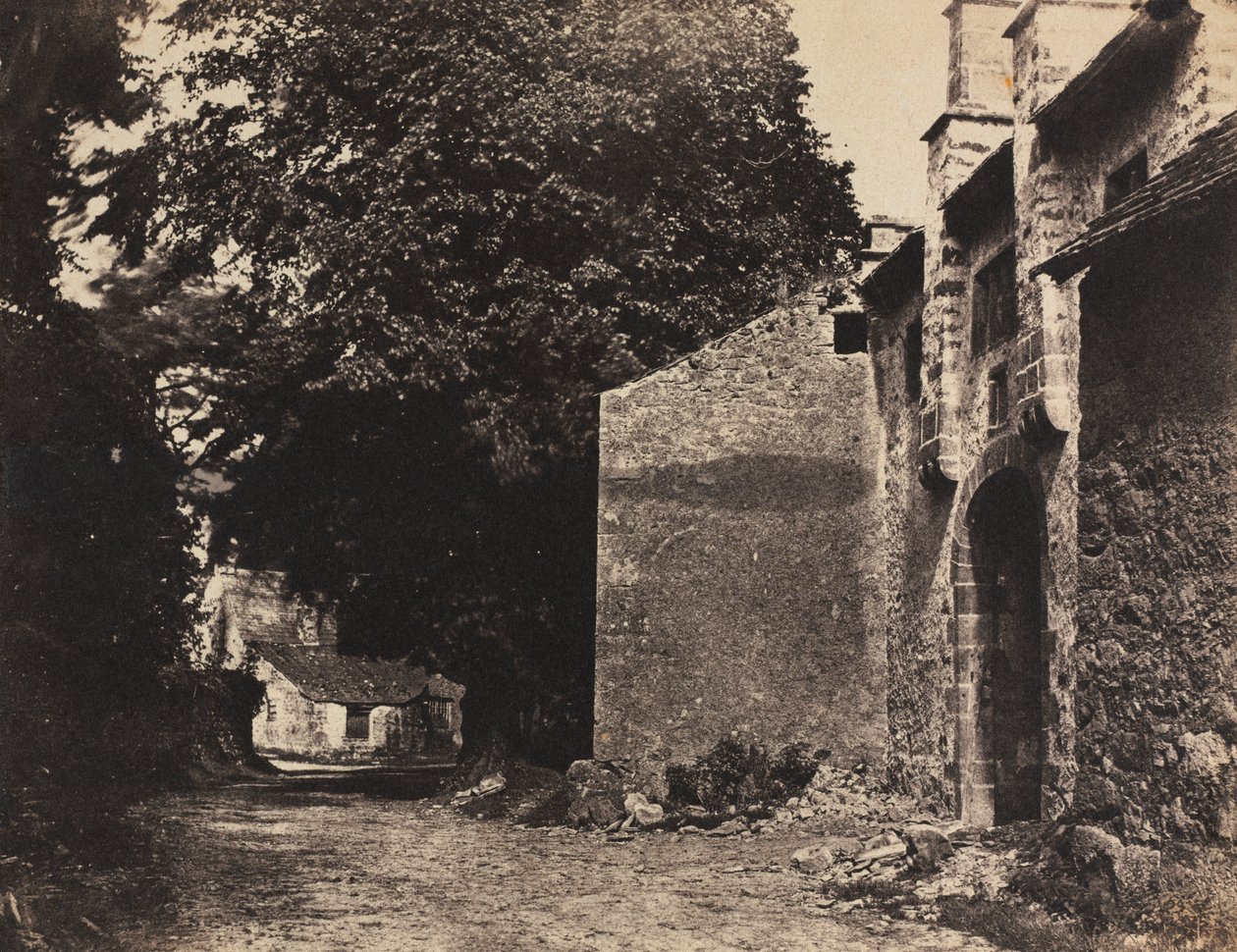 Porten till Borwick Hall, Lancashire av Rev. John Richardson Major