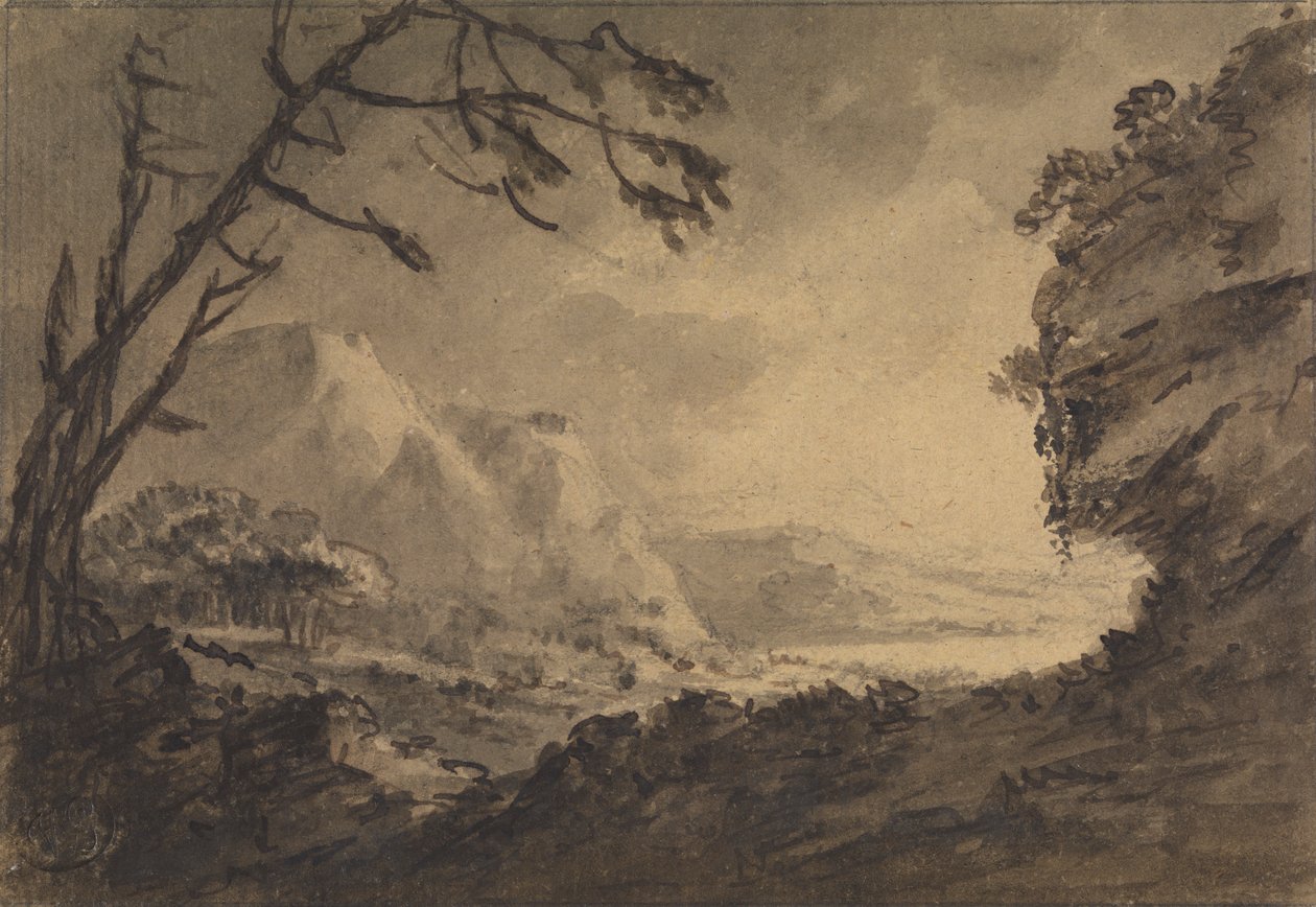 Ett stenigt landskap av Rev. William Gilpin