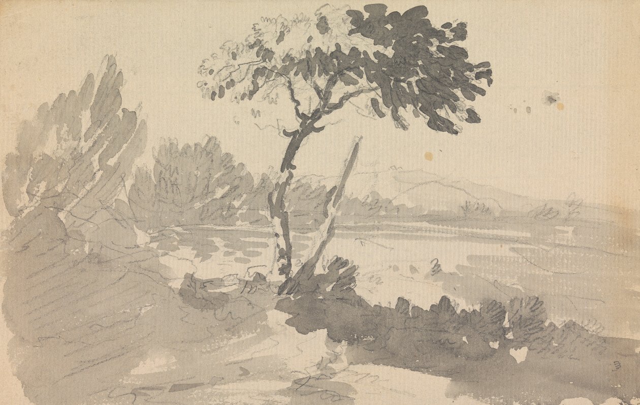 Träd och sjö av Rev. William Gilpin