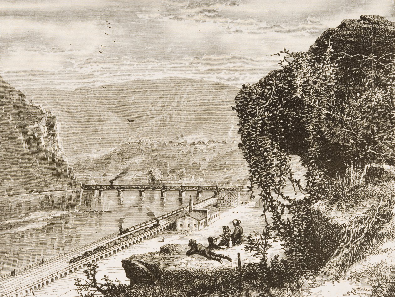 Harpers Ferry, West Virginia, ca 1880 av Reverend Samuel Manning