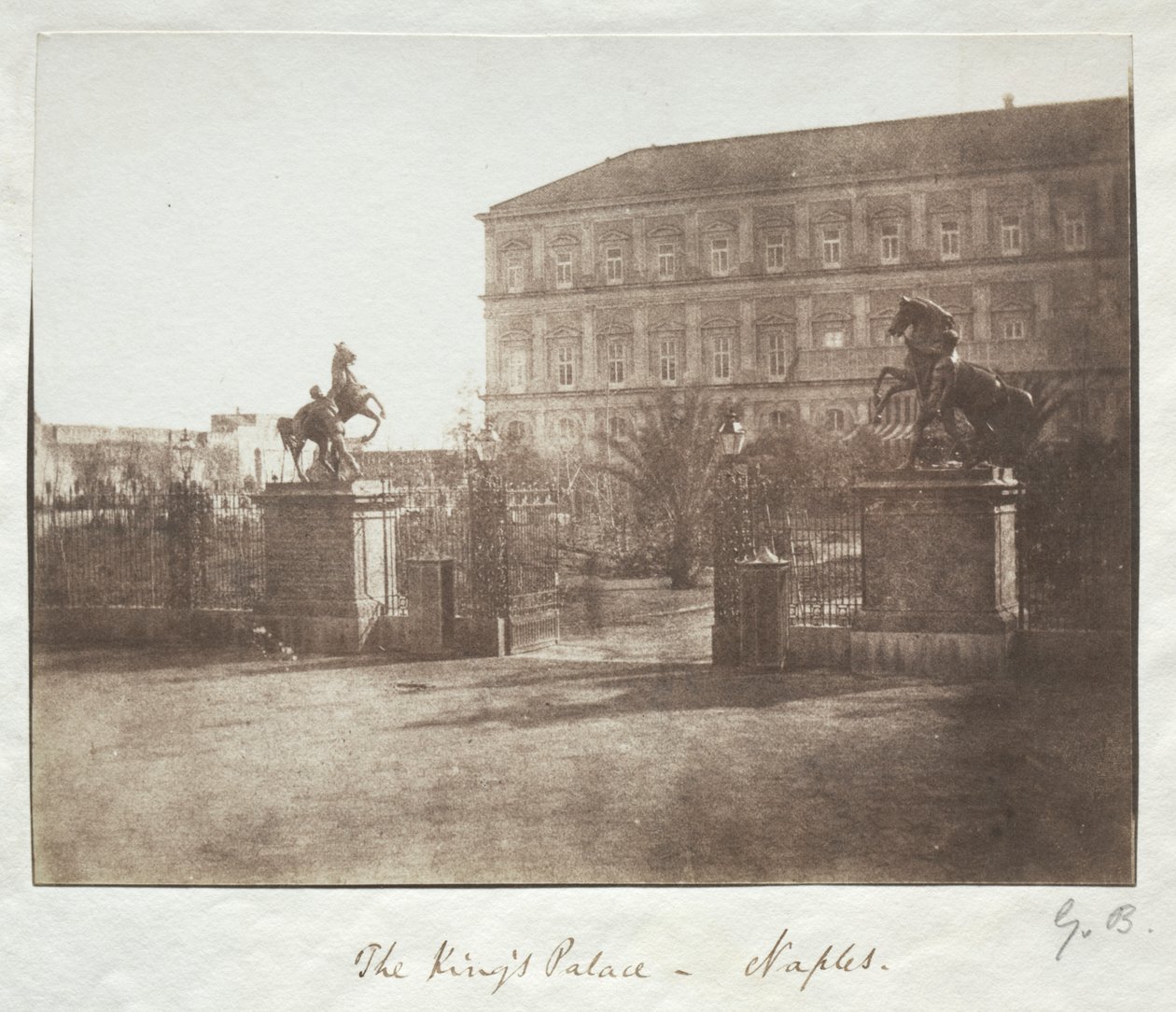 Kungspalatset, Neapel av Reverend George Wilson Bridges