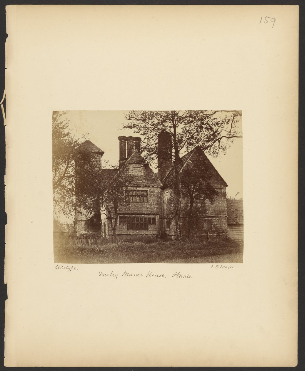 Durley Manor House, Hants av Reverend John Richardson Major