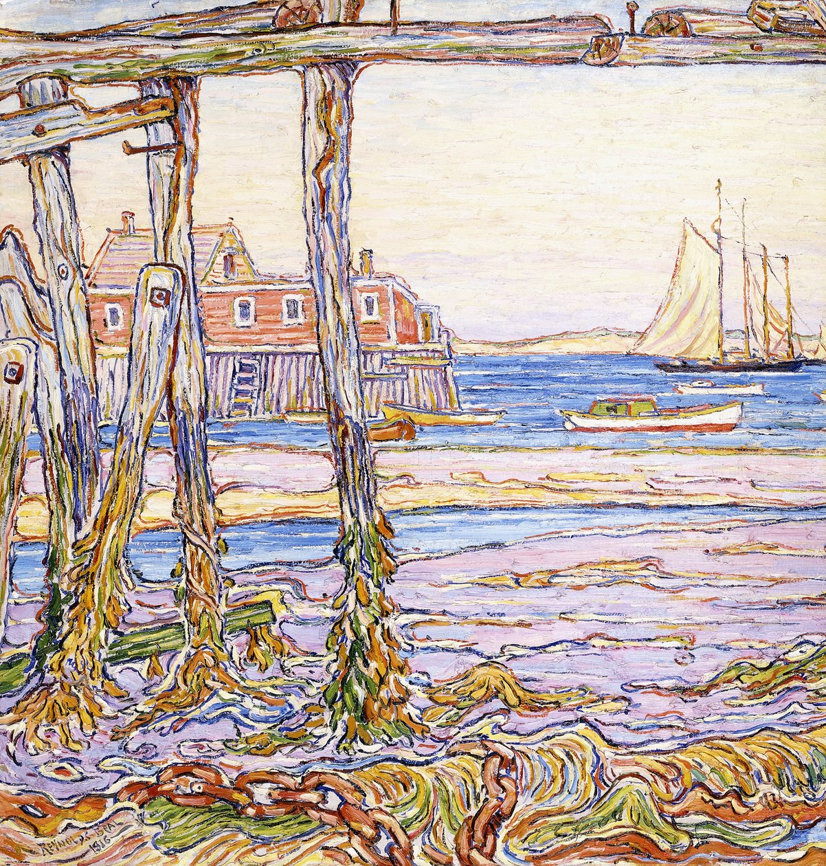 Lågvatten, Provincetown av Reynolds Beal