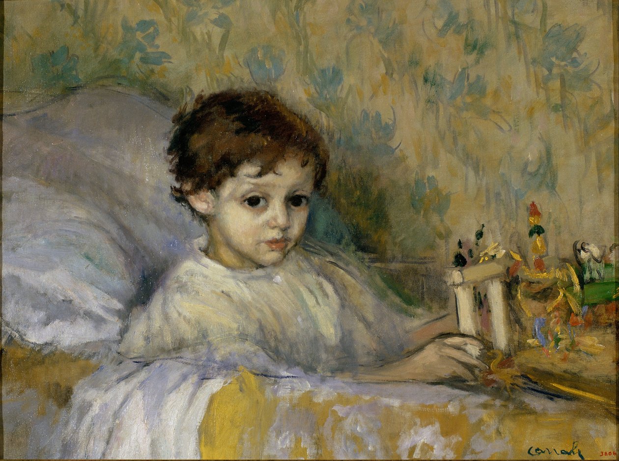 Sick Child (Octavi, konstnärens son) av Ricard Canals