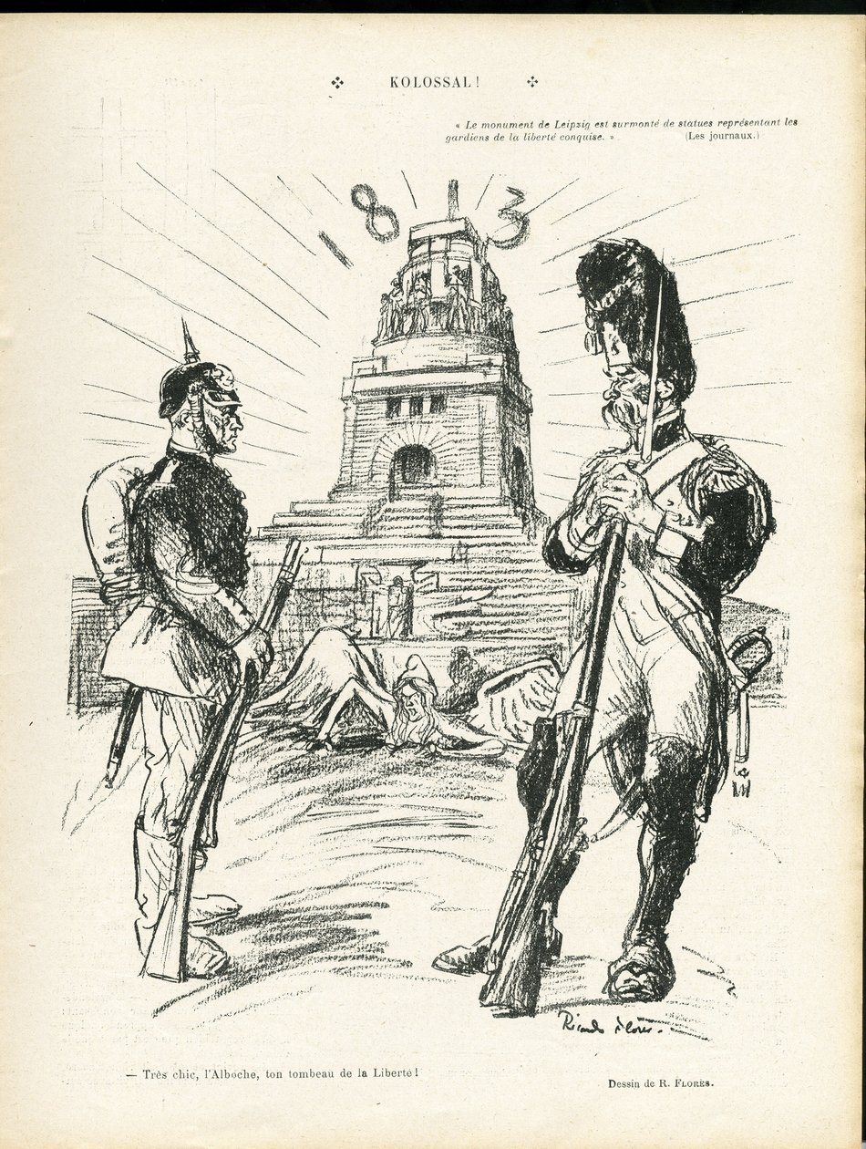 Illustration av Ricardo Flores (1878-1918) i Le Lire av Ricardo Flores