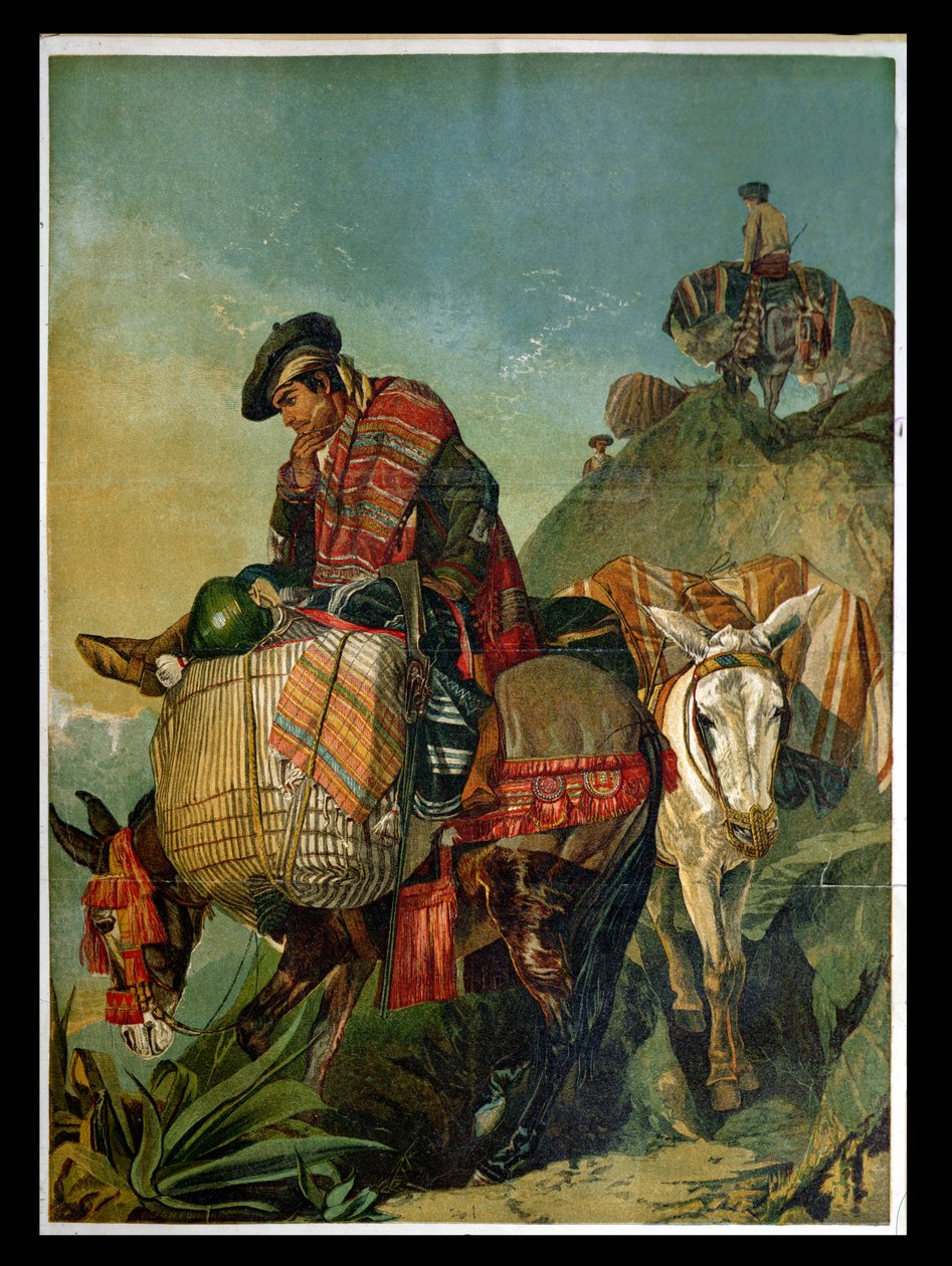 Spanska Contrabandista, 1861 av Richard Ansdell