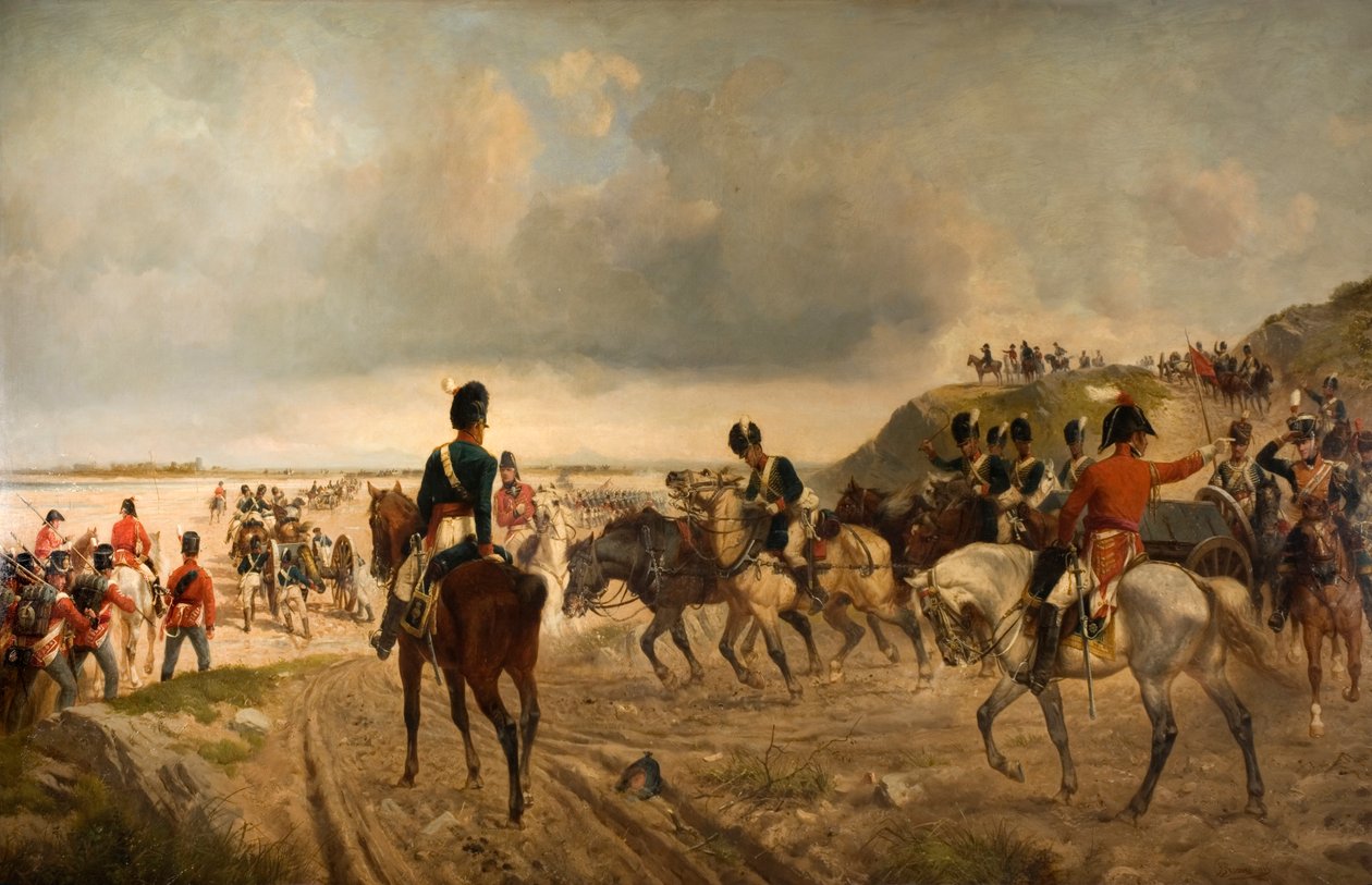 Passagen av Bidossoa, 1886 av Richard Beavis