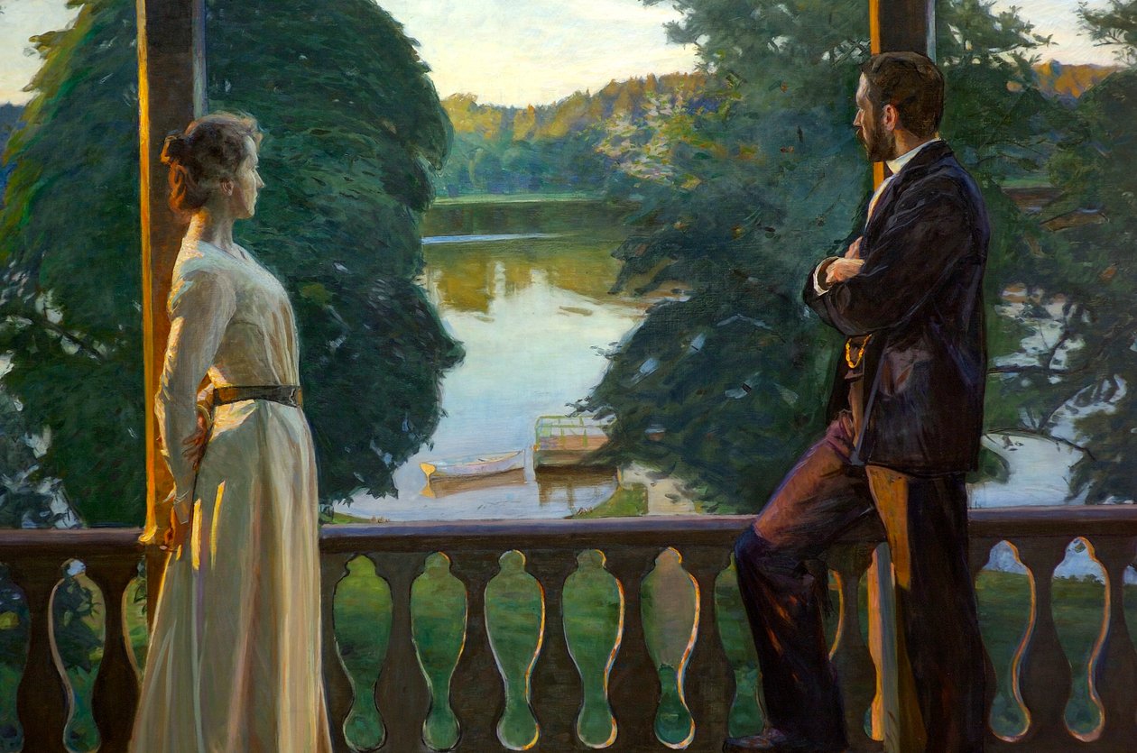Nordic summers evening   av Richard Bergh