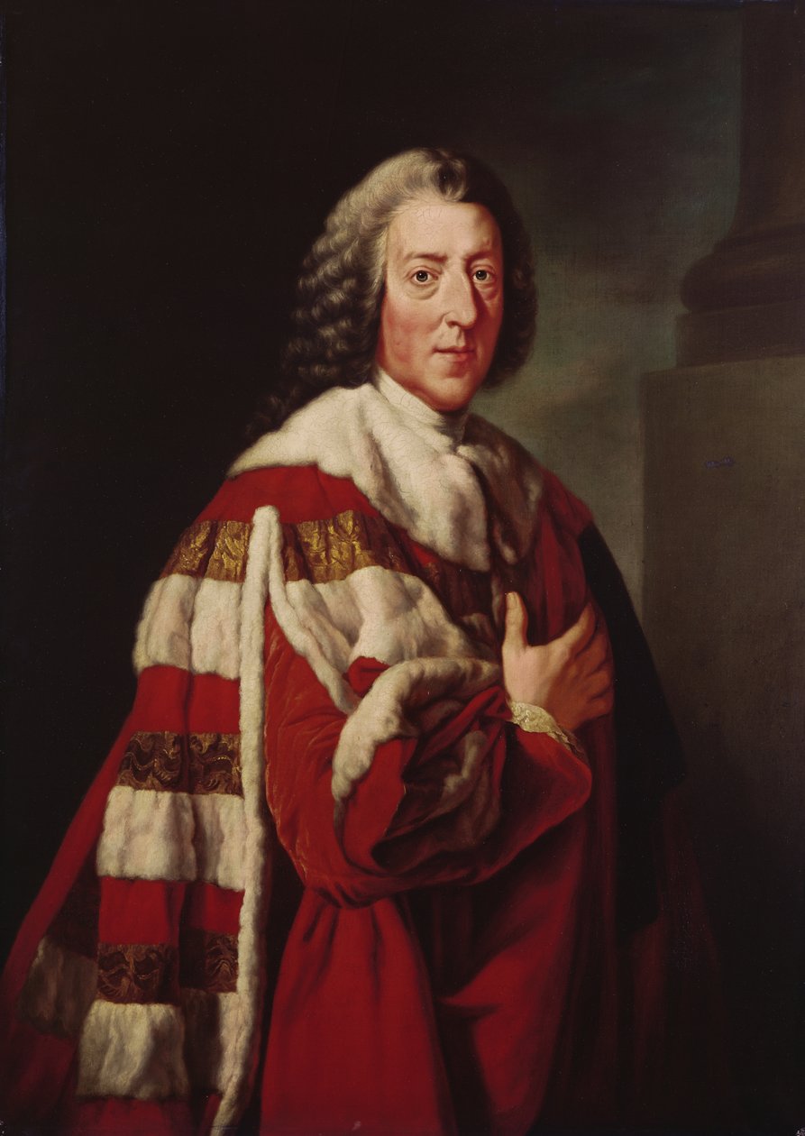 William Pitt, 1:a jarlen av Chatham, 1772 av Richard Brompton