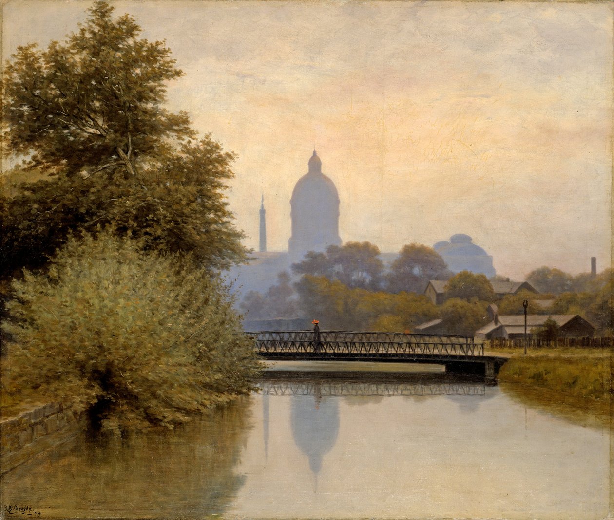 Canal Morning Effect av Richard Buckner
