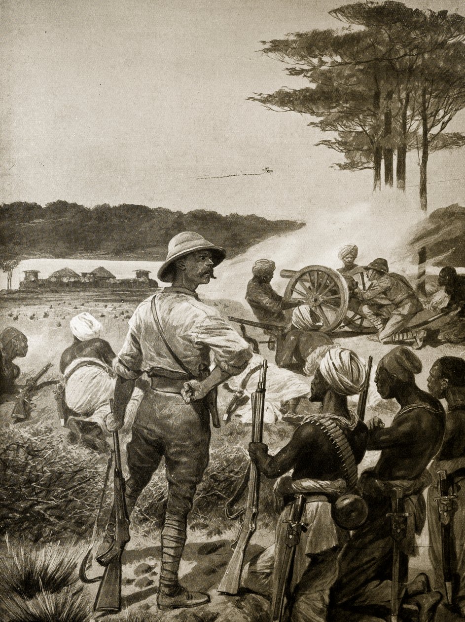 Britterna på Zanzibar av Richard Caton Woodville junior