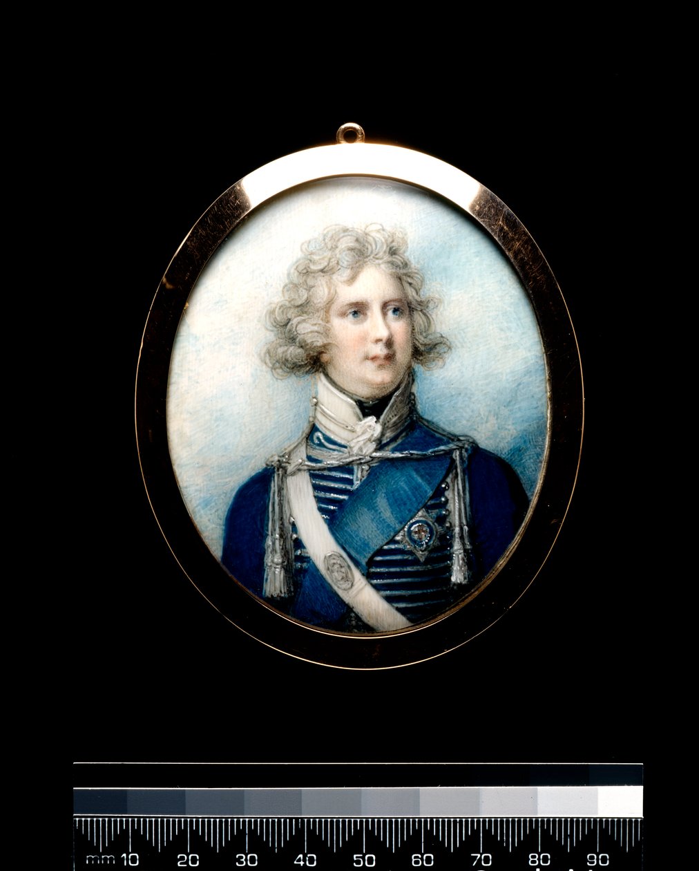 George IV som prinsregent, omkring 1790 av Richard Cosway