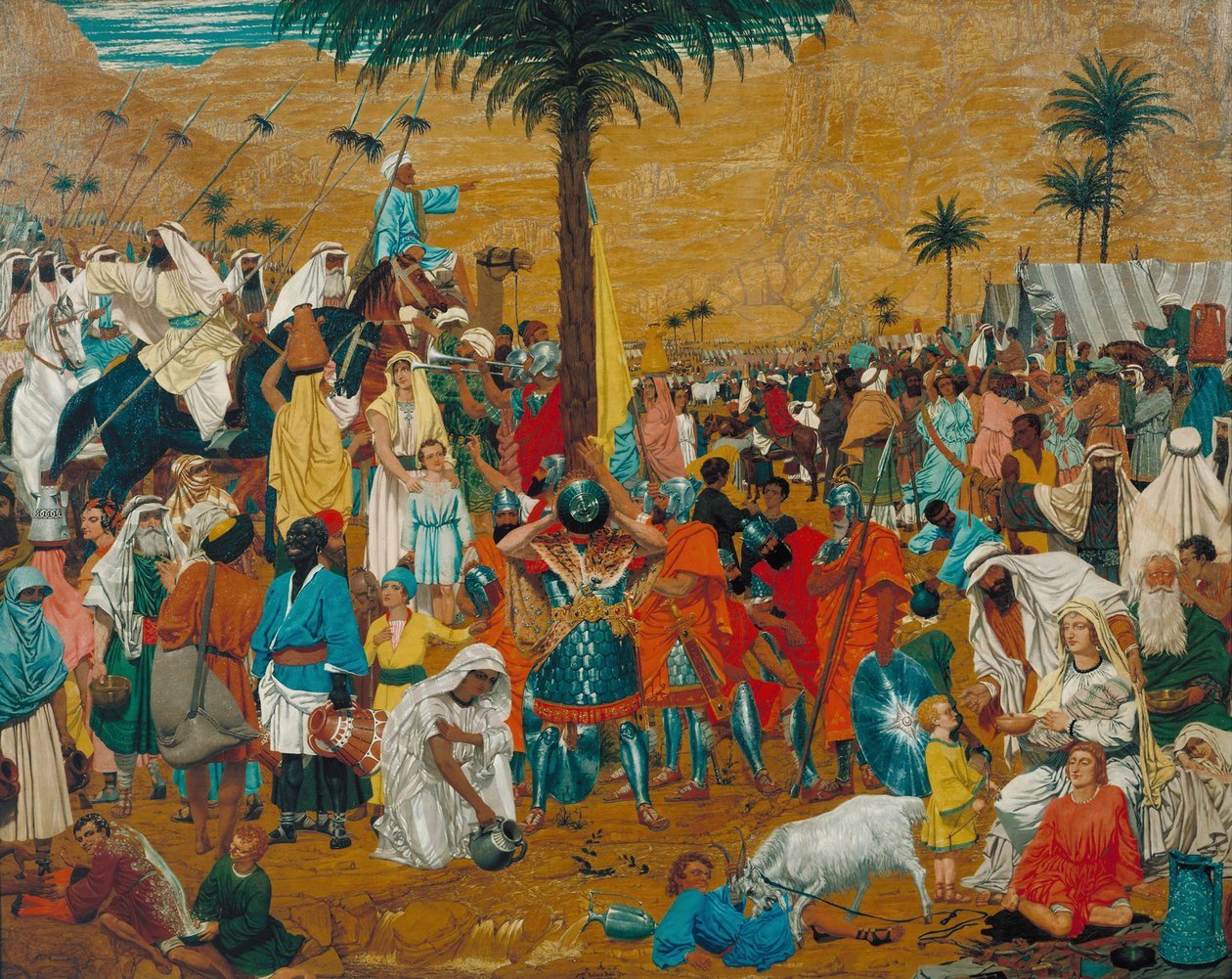 Flykten ut ur Egypten av Richard Dadd