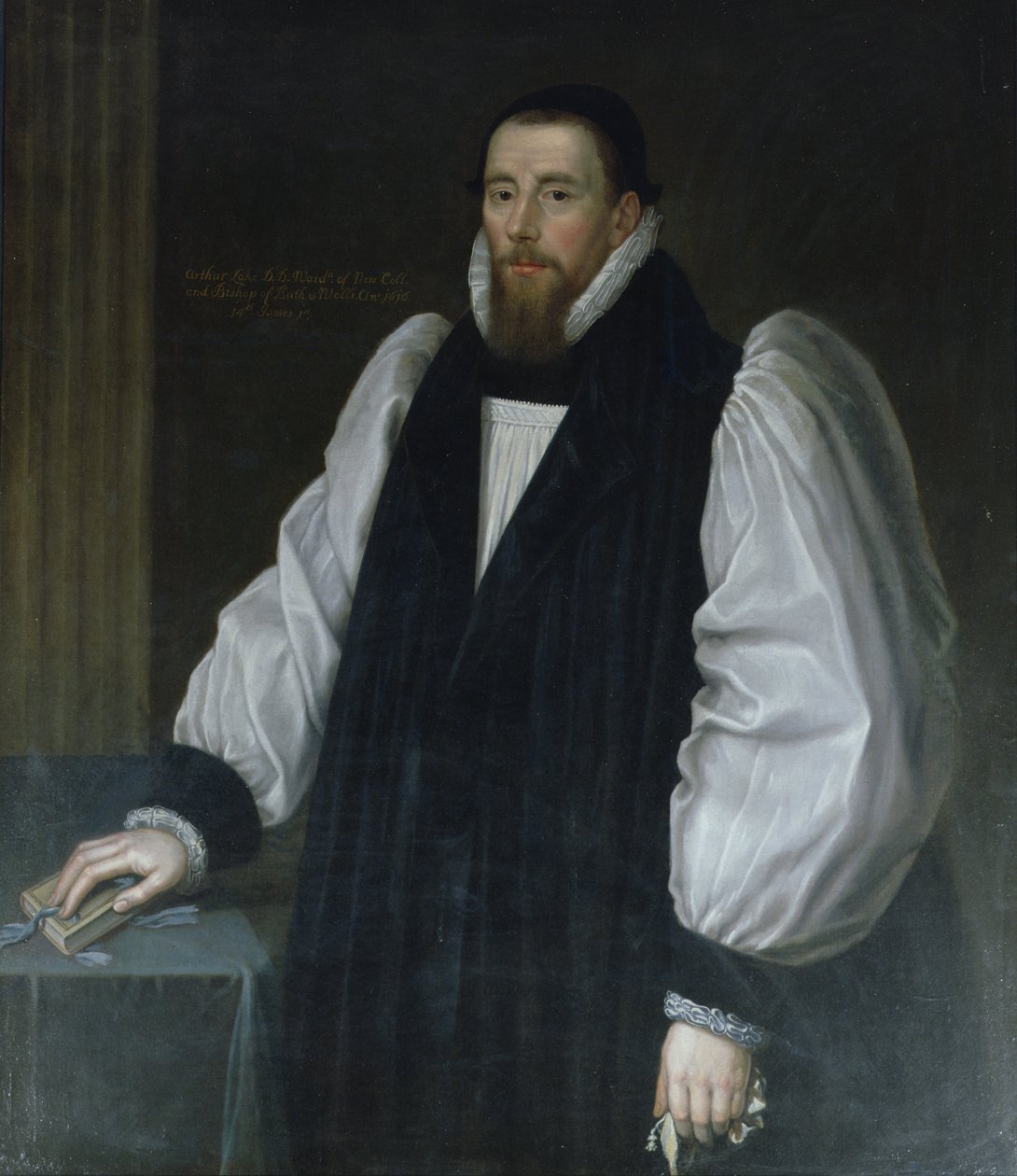 Arthur Lake, biskop av Bath and Wells, 1626 av Richard Greenbury