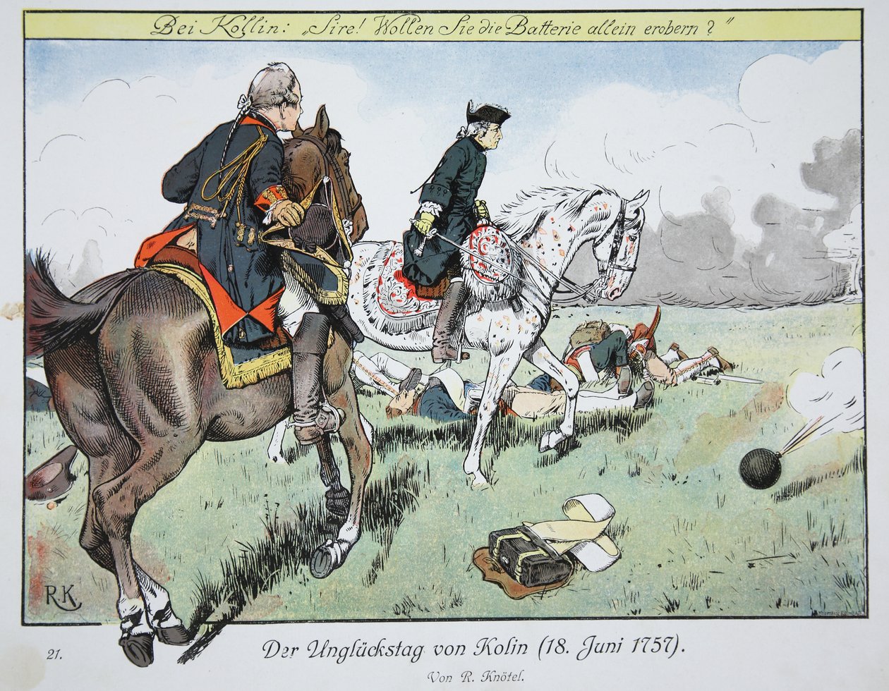 Kolins ödesdigra dag den 18 juni 1757 av Richard Knoetel