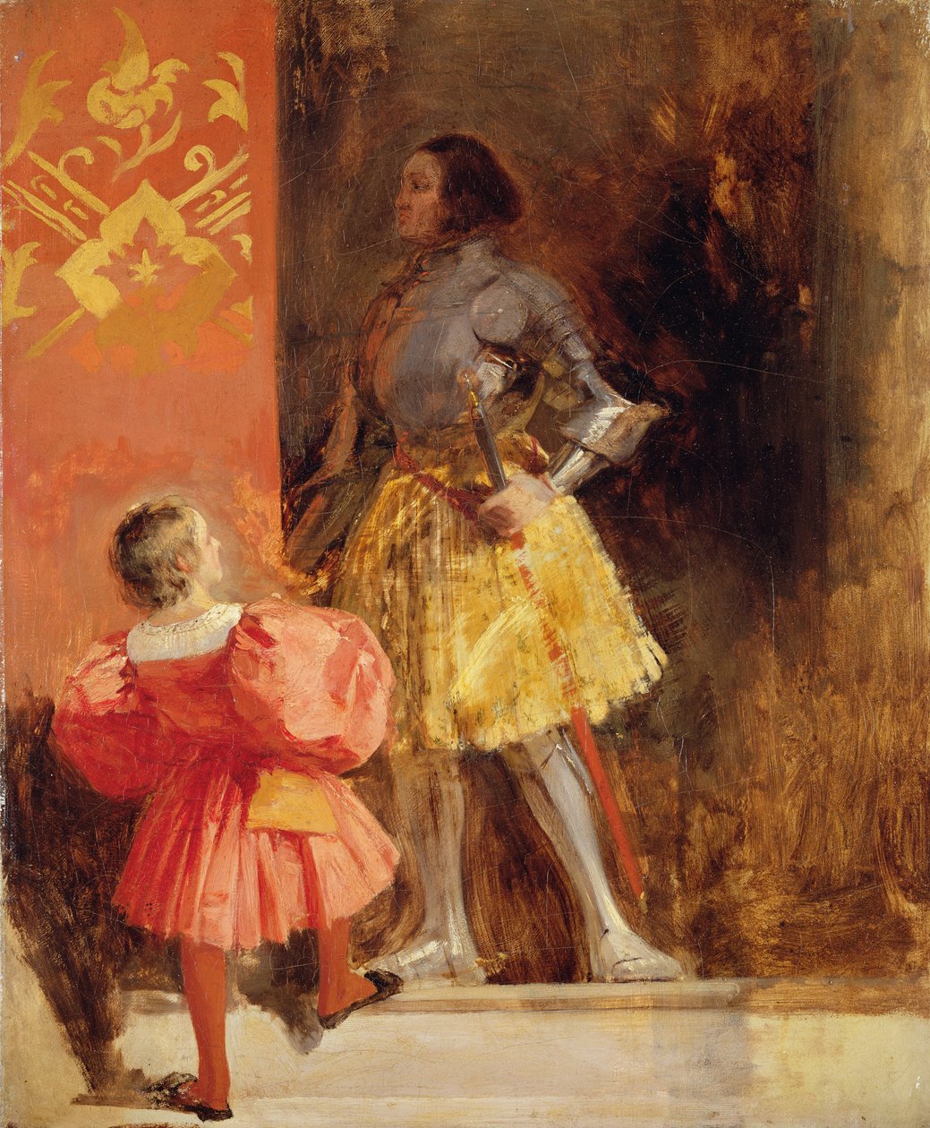 A Knight and Page, c.1826 av Richard Parkes Bonington