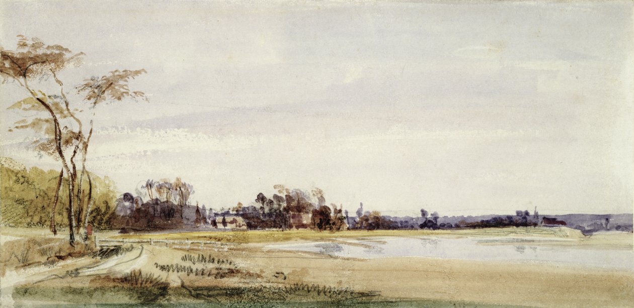 Les Salinieres av Trouville, 1826 av Richard Parkes Bonington