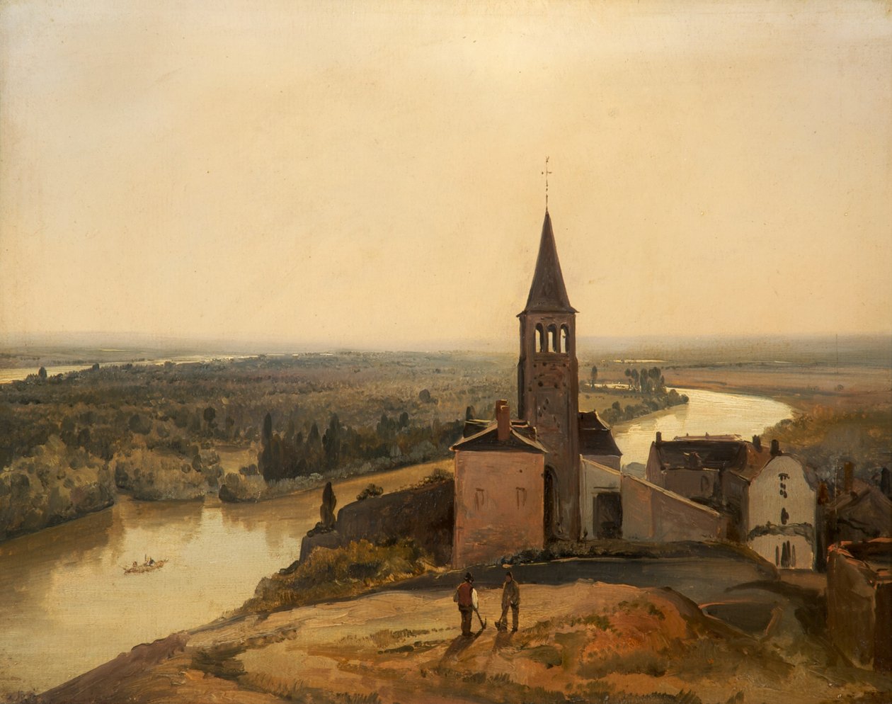 Nära Rouen, 1817-28 av Richard Parkes Bonington