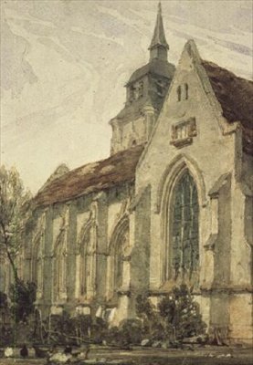 Kyrkan S. Gilles, Abbeville av Richard Parkes Bonington