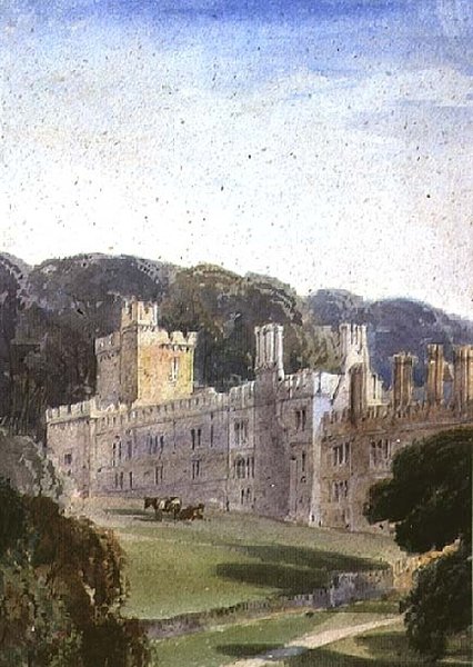 Haddon Hall (wc på papper) av Richard Principal Leitch