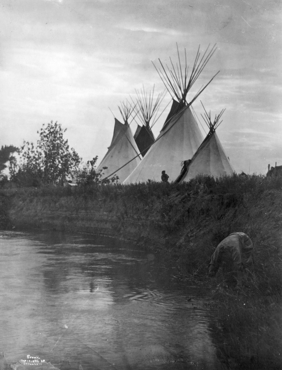 Bortom Little Bighorn, 1908 av Richard Throssel