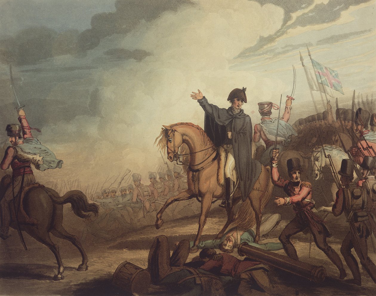 Wellington vid Waterloo av Richard Westall
