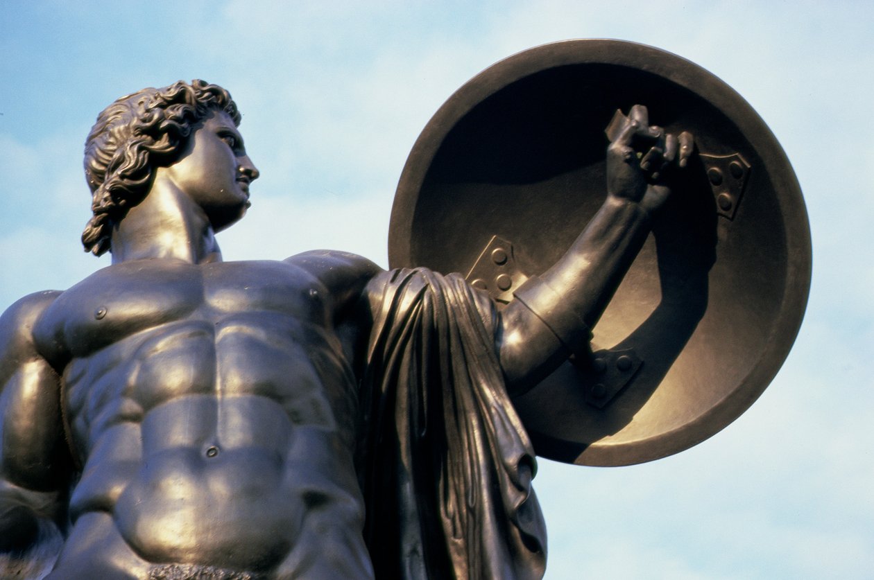Achilles, 1822 (brons) av Richard Westmacott
