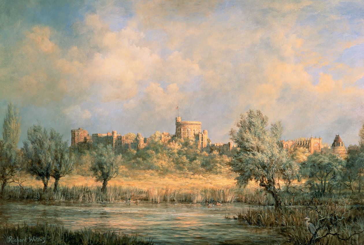 Windsor Castle: från Themsen av Richard Willis