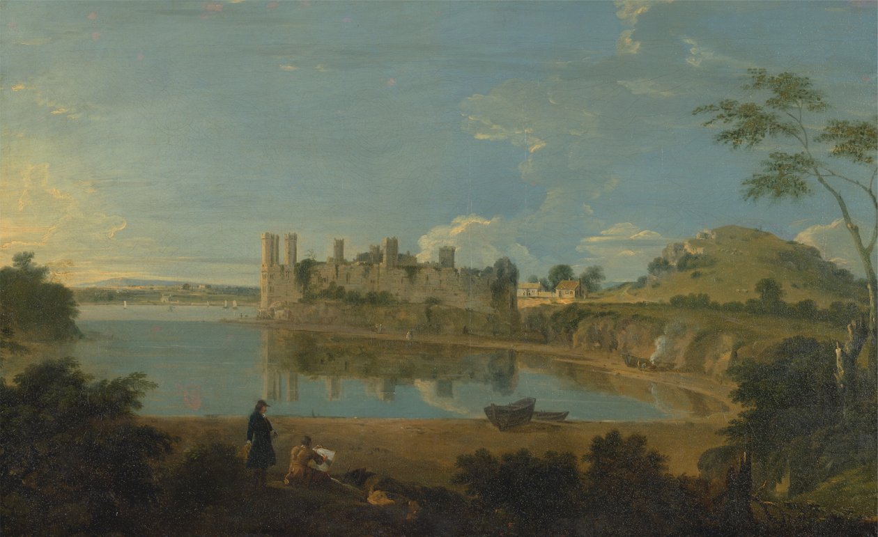 Caernarvon Castle av Richard Wilson