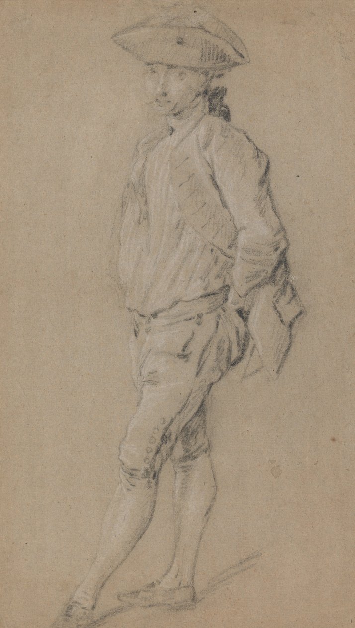 Full-length Study of a Young Man av Richard Wilson