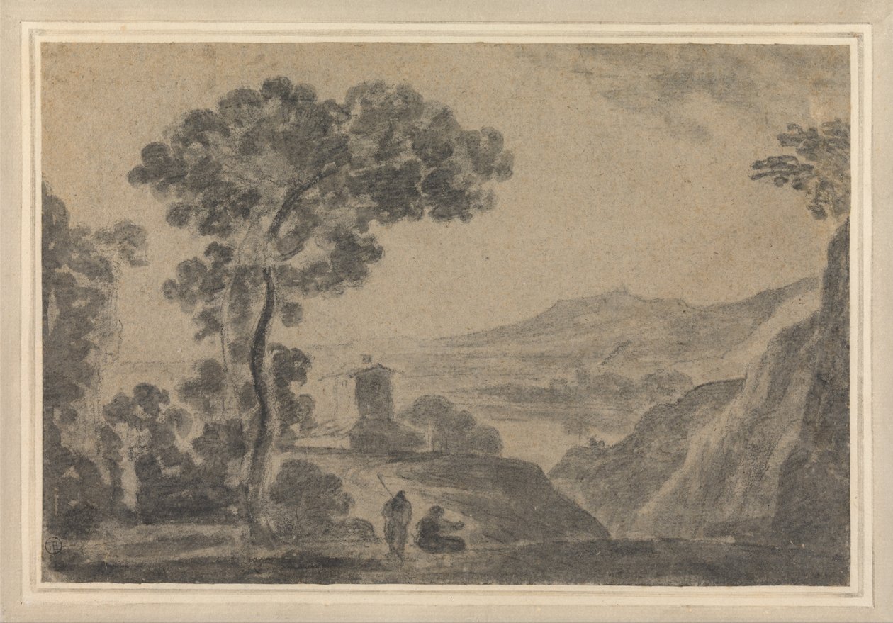 Italianate Landscape Composition av Richard Wilson