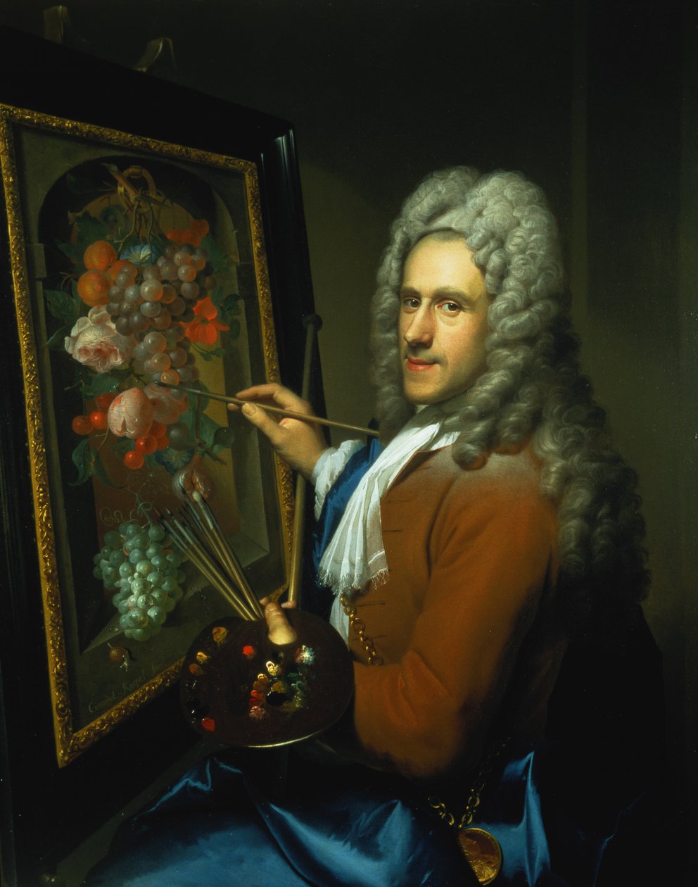 Porträtt av konstnären Coenraet Roepel av Richard van Bleeck