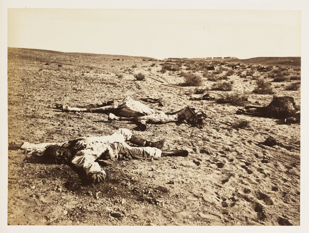 Död soldat i Tel-el-Kebir, Egypten, 6 december 1882 av John Pardon